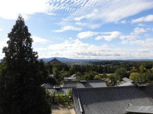 奈良公園・二月堂からのすばらしい眺め