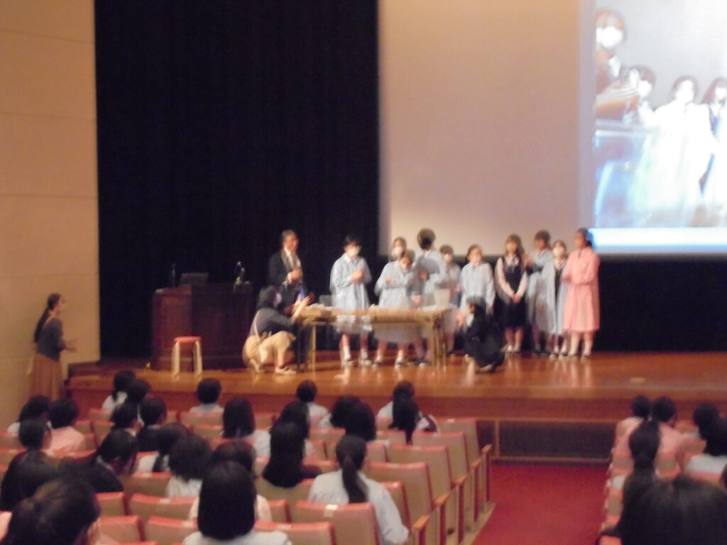 藤嶋 昭先生による講演会 光塩女子学院 中等科・高等科